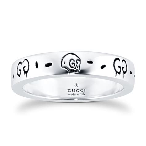 gucci silver ring women